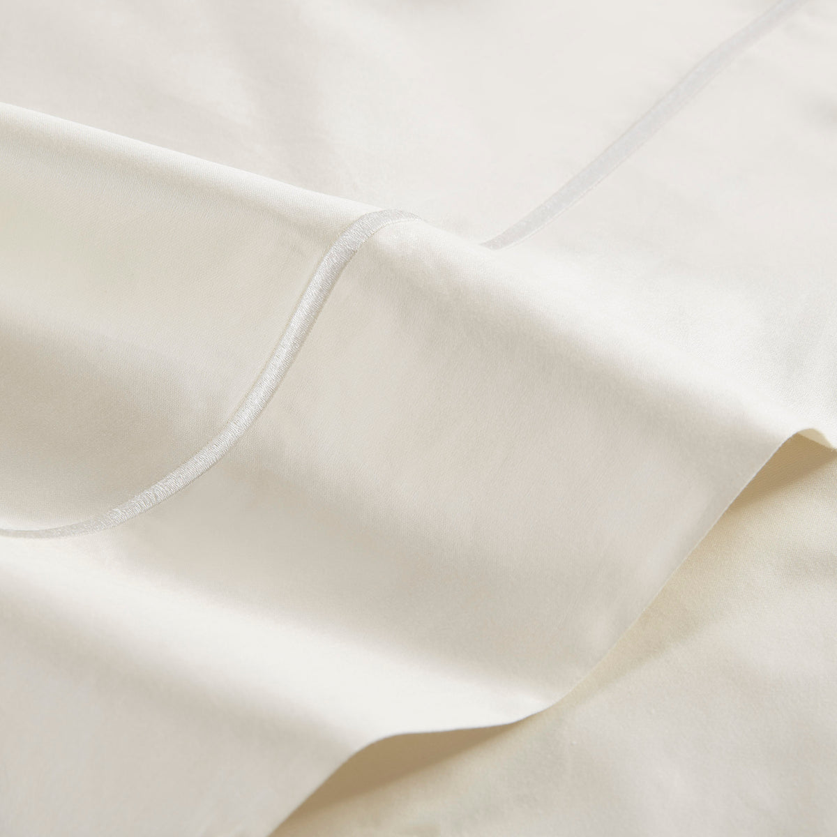 Luxury Egyptian 500TC Cotton Pillowcases - Ivory