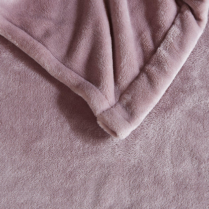 Plush Heated Blanket - Lavender