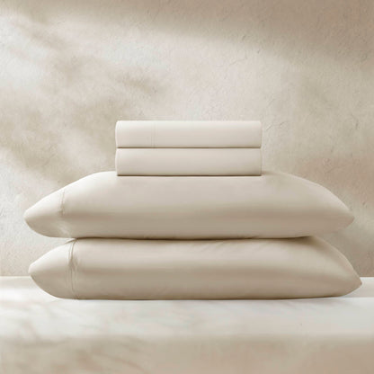 Cooling Stretch Jersey Sheet Set - Ivory