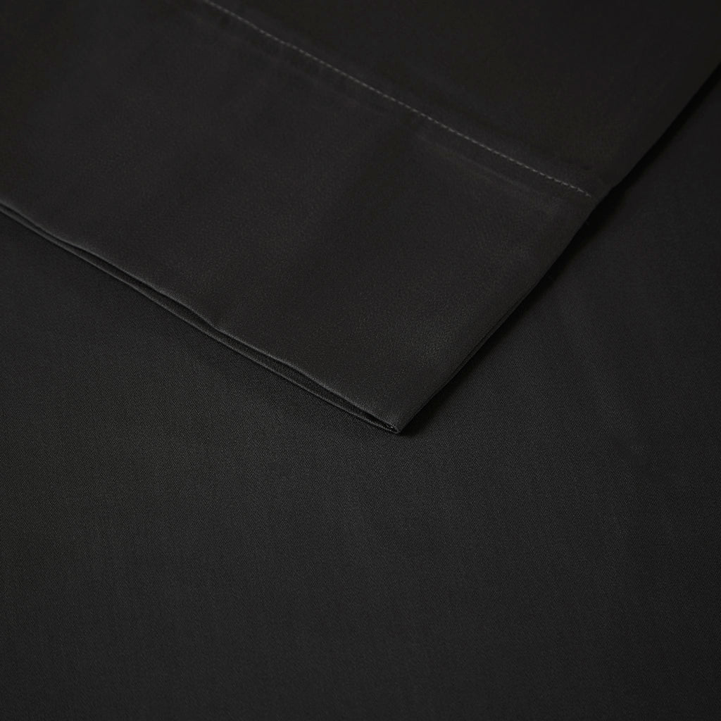 1500 Thread Count Cotton Blend 4 PC Sheet Set - Black