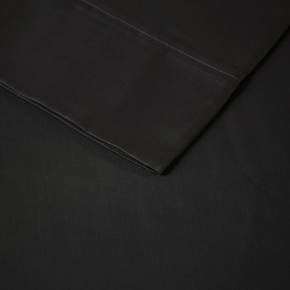 1500 Thread Count Cotton Blend 4 PC Sheet Set - Black