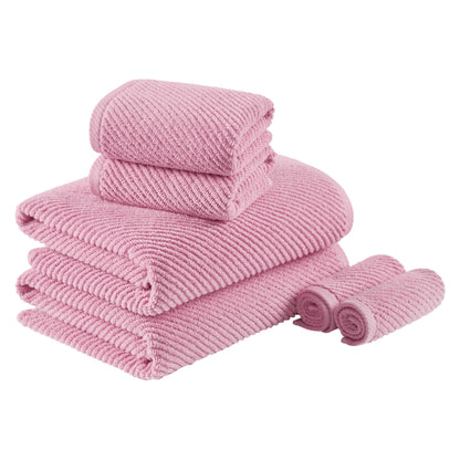 Diagonal Ribbed - Pink