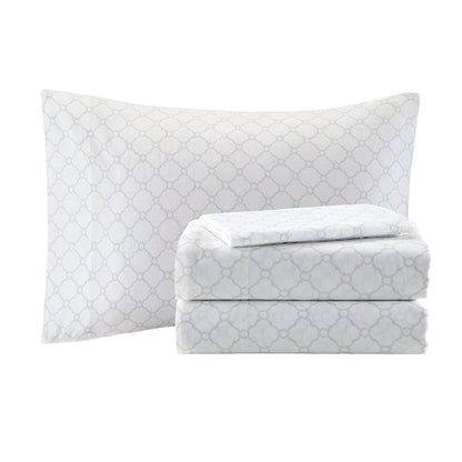 Maible Comforter Set with Cotton Bed Sheets - Aqua