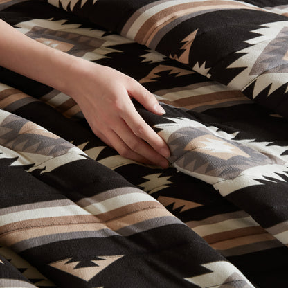 Taos Bedding Collection - Black