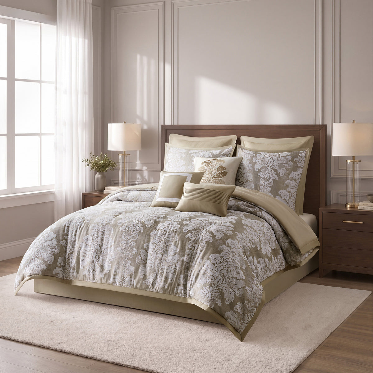 Tristan Bedding Collection - Tan