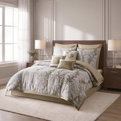 Tristan Bedding Collection - Tan