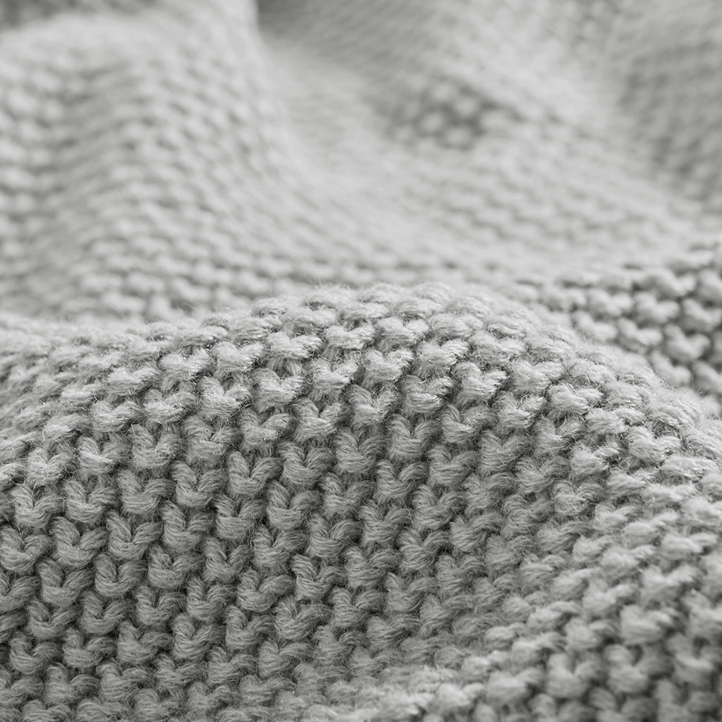 Bree Knit Blanket - Grey