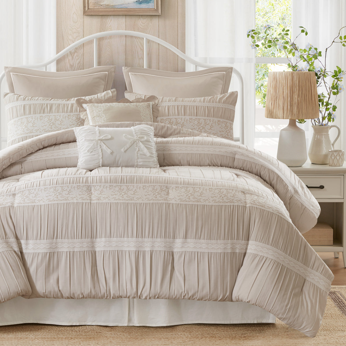 Perryn Comforter Set - Neutral