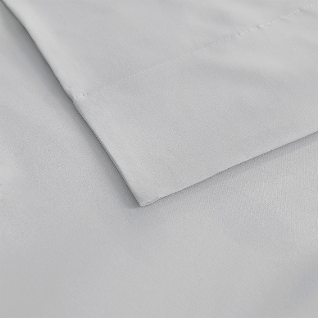 Smart Cool Microfiber Sheet Set - Light Grey