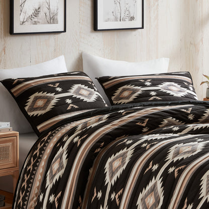 Taos Bedding Collection - Black