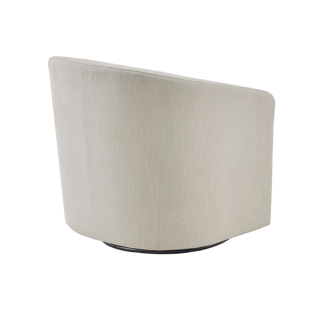Amber Swivel Chair - Ivory