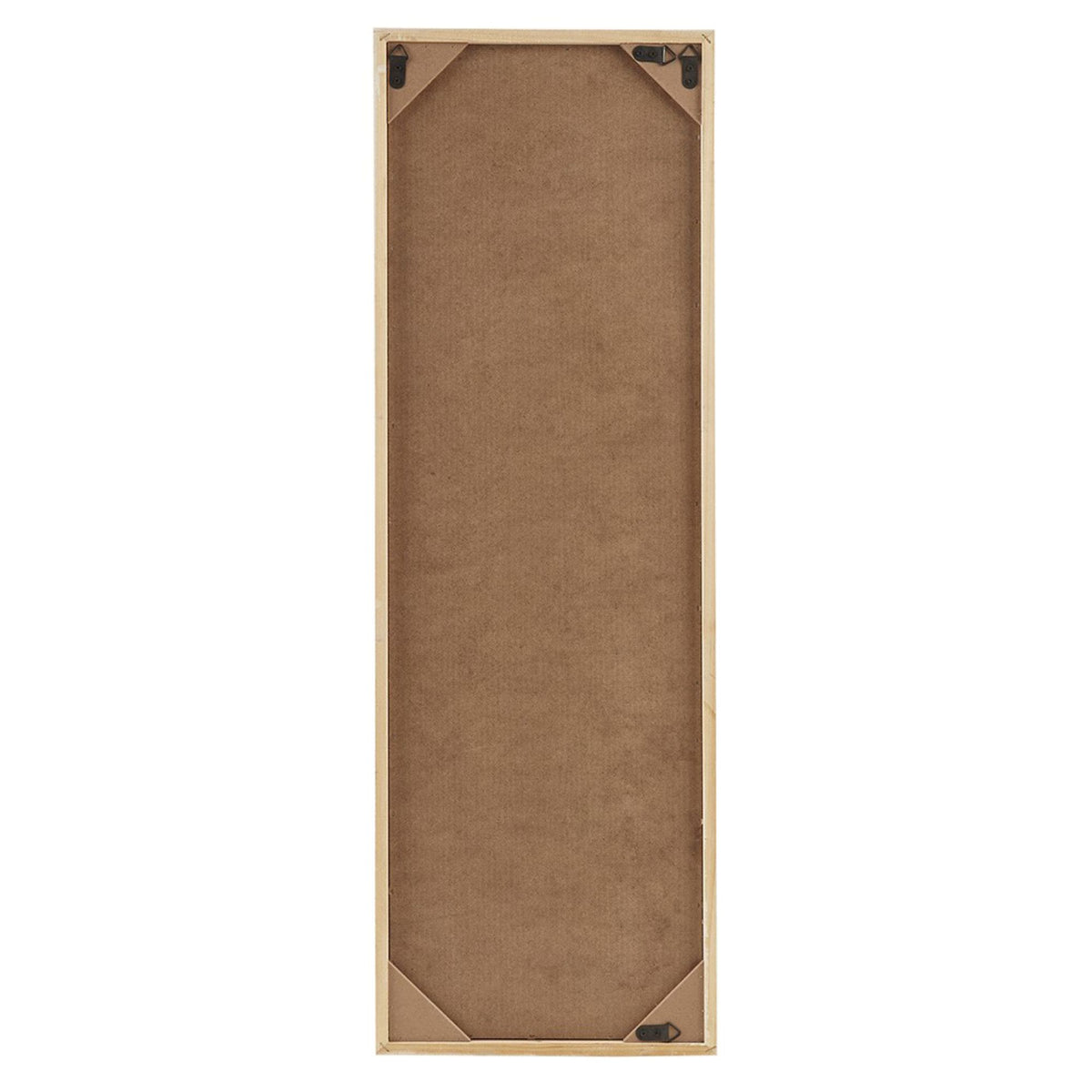 Laurel Branches Laser Cut Tree Framed Panel Wall Decor - Natural