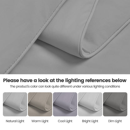 Sublime Serenity Luxury Comforter - Gray