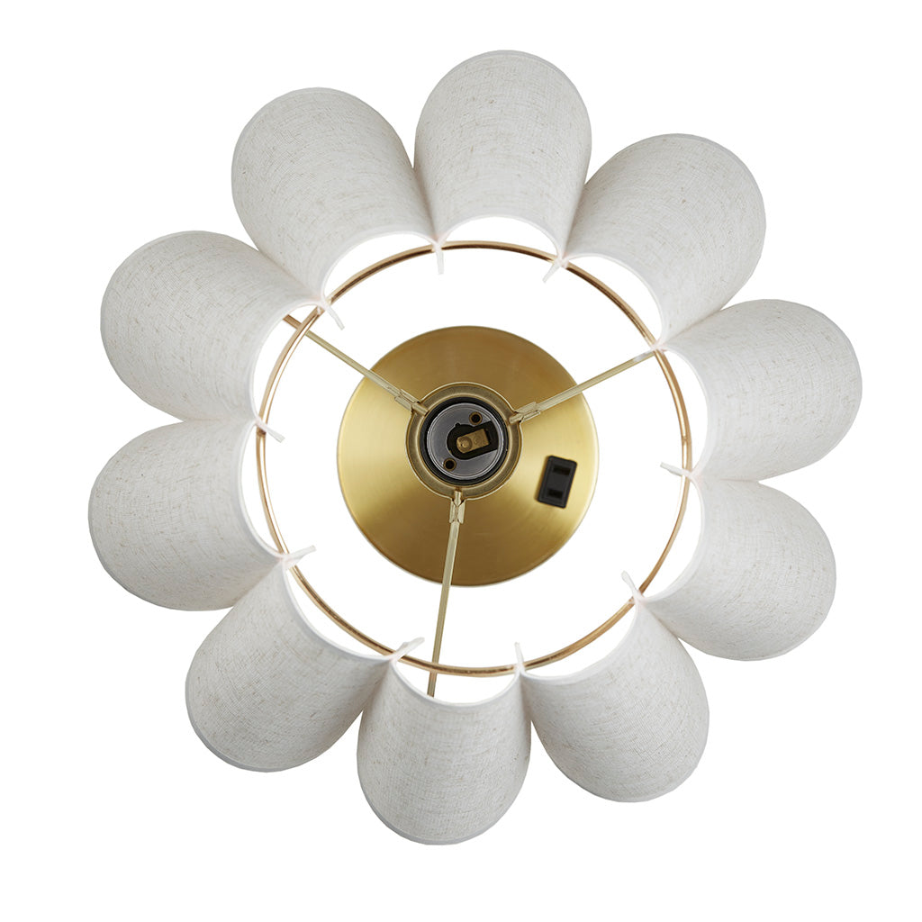 Chique Accent Table Lamp - Gold