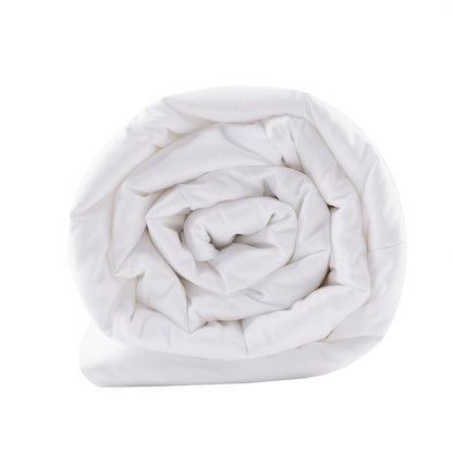 Year Round Warmth Cotton Down Alternative Featherless Comforter - White