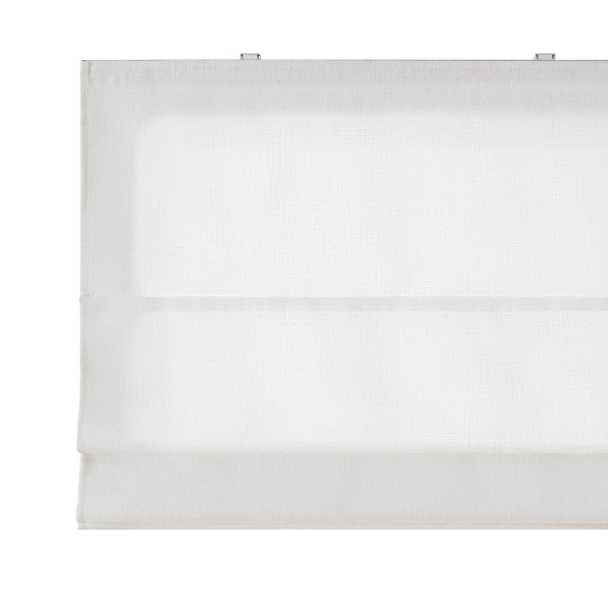 Emery Cordless Roman Shade - White