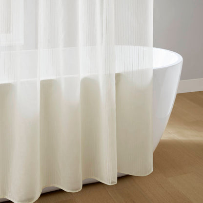 Anna Sheer Shower Curtain - Ivory