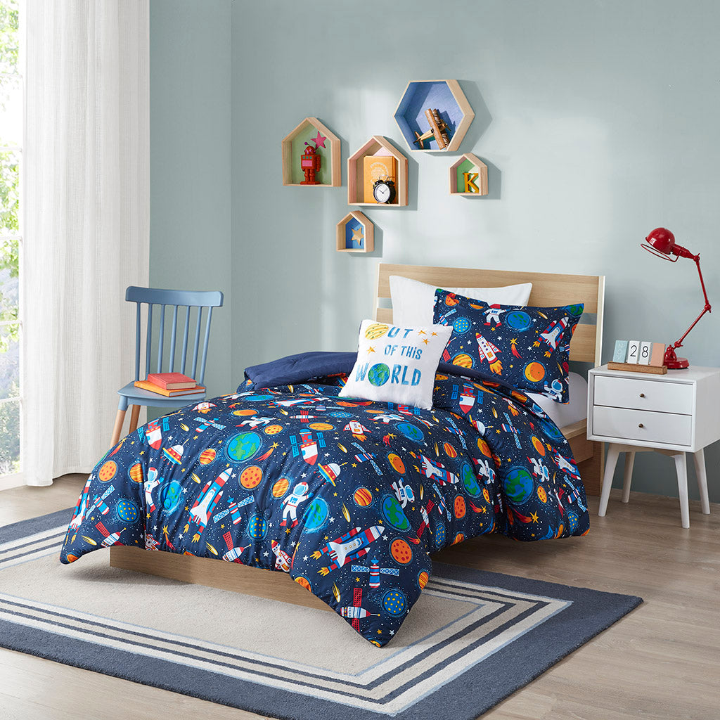 Jason Outer Space Comforter Set - Multi