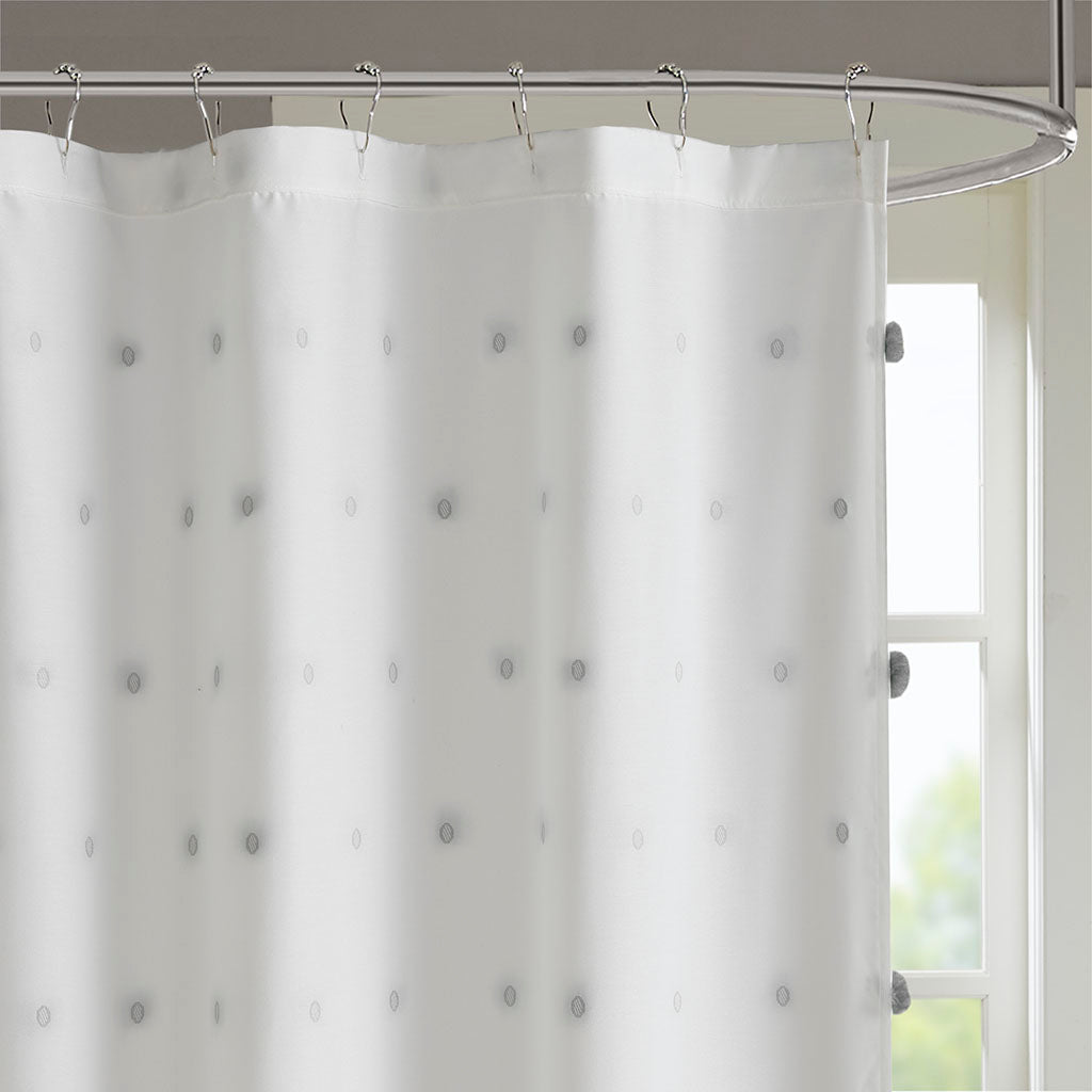 Sophie Shower Curtain - Grey