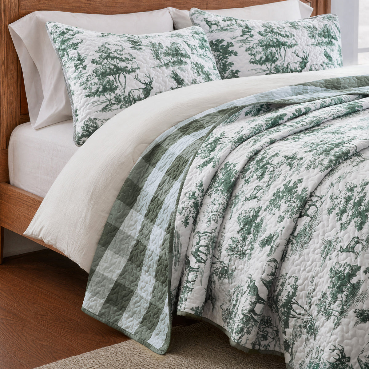 Hartwell Bedding Collection - Green