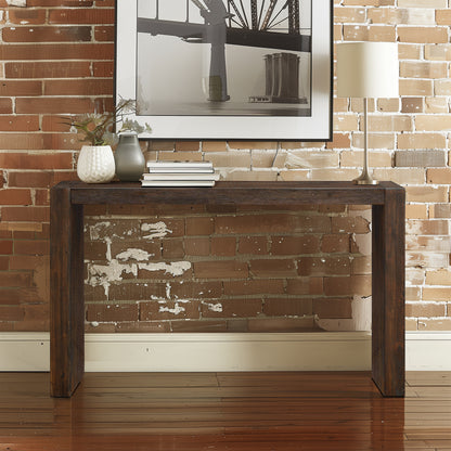 Monterey Counter-Height Wood Console Table (54"W) - Brown