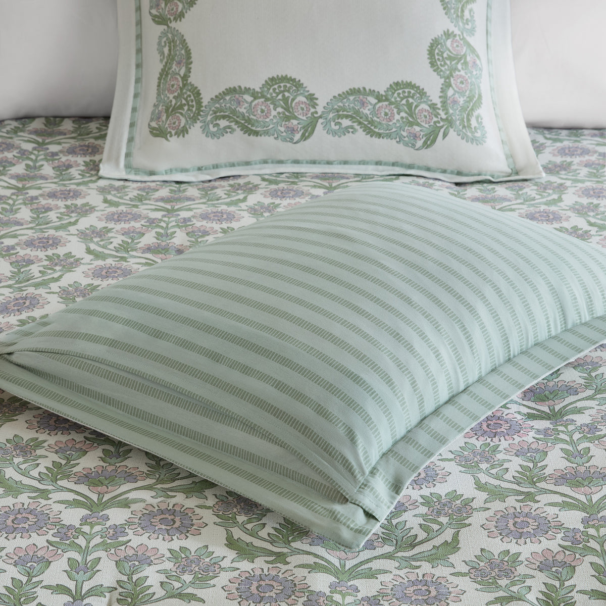 Tilly Duvet Set - Green