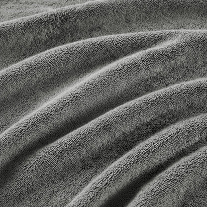 800GSM 100% Cotton Bath Sheet 2 Piece Set - Grey