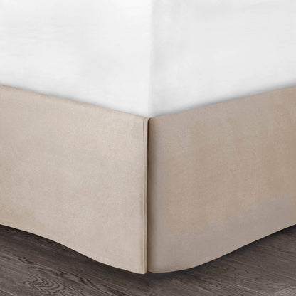 Kiawah Island 6 Piece Oversized Cotton Comforter Set with Throw Pillow - Taupe