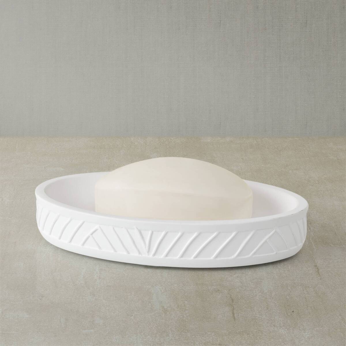 Diatom Bath Accessories set,color Soft Snow - Soft Snow
