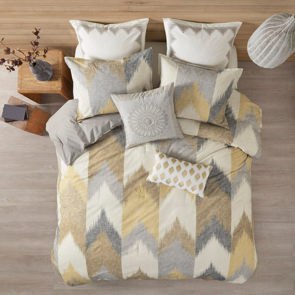 Alpine Cotton Comforter Mini Set - Yellow