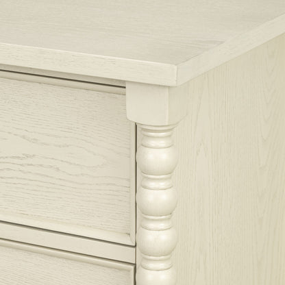 Beckett 6-drawer dresser (46"W) - Antique Cream
