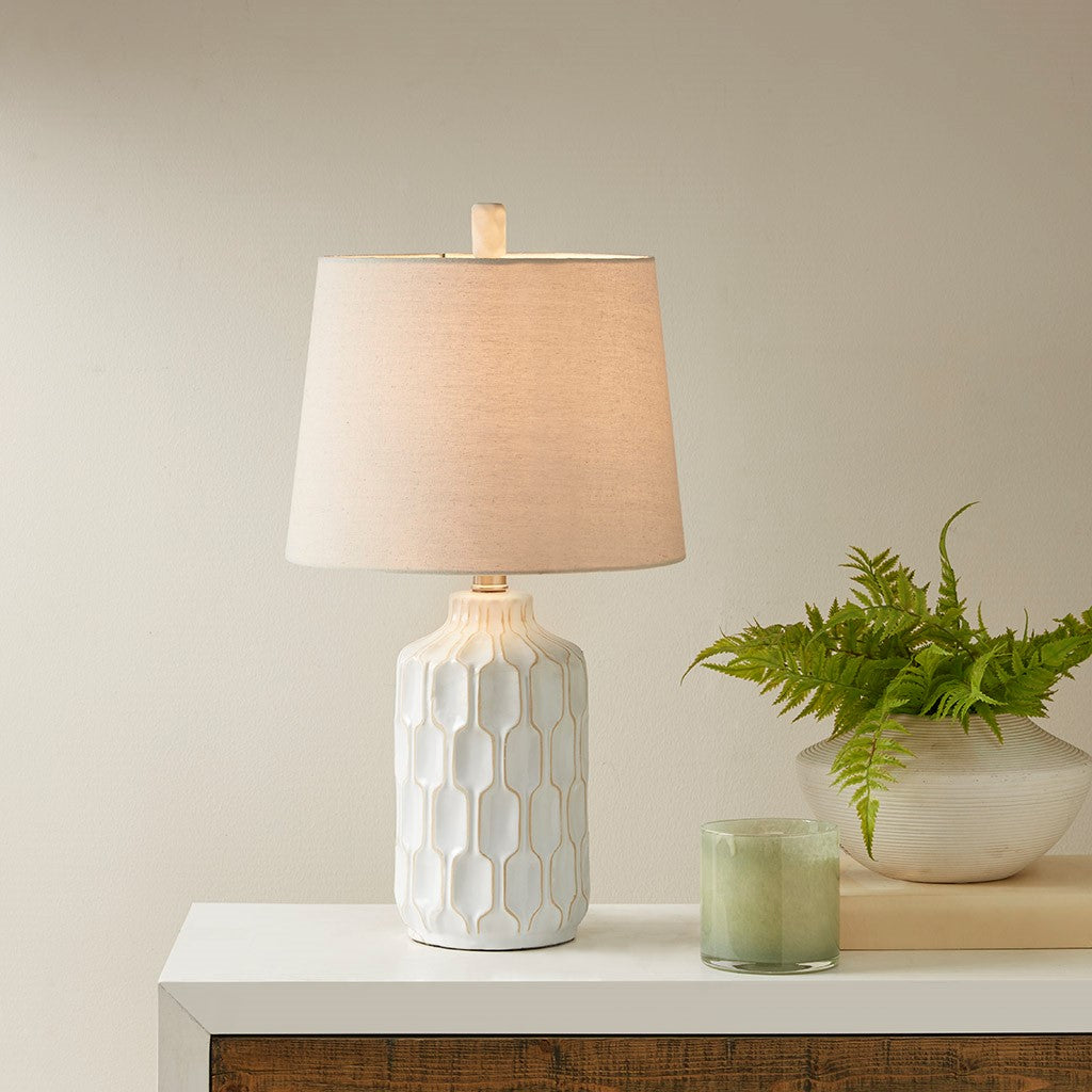 Contour Ivory Table Lamp