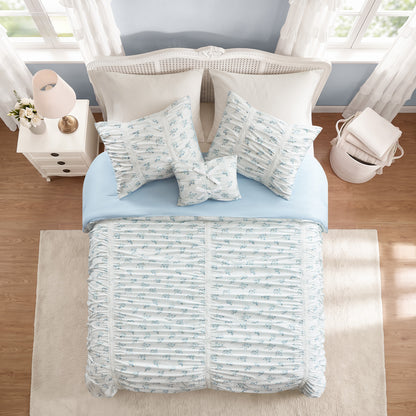 Anabelle Comforter Set - Blue