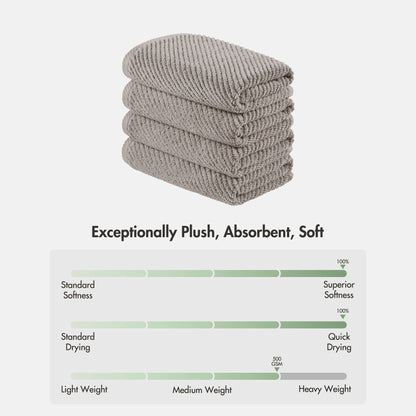 Diagonal Ribbed - Grey