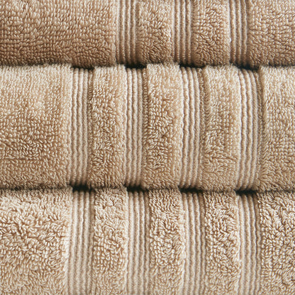 Nurture Sustainable Antimicrobial Bath Towel 6 Piece Set - Natural