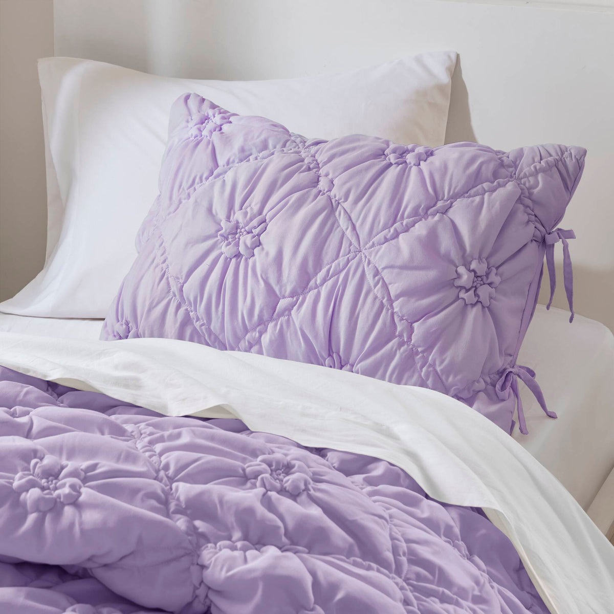 Lily Comforter Set - Purple