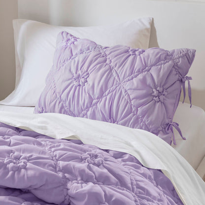 Lily Comforter Set - Purple