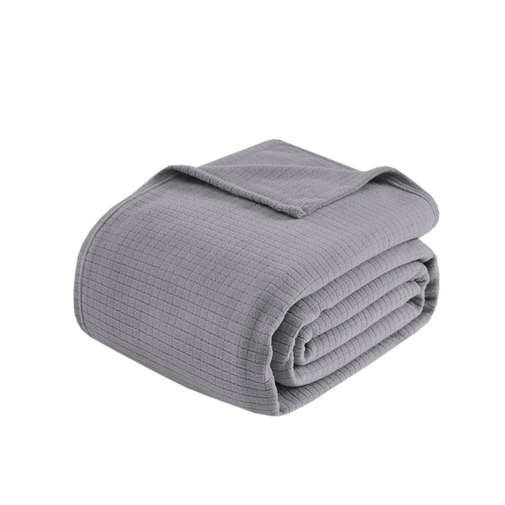 Microfleece Blanket - Grey