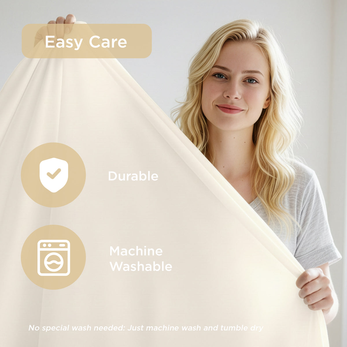 Sublime Serenity Luxury Sheet Set - Ivory