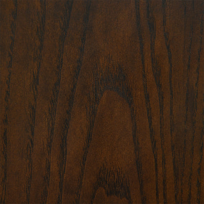 Philippe Round End Table with Shelf - Brown