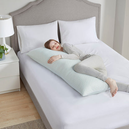 Rayon from Bamboo Shredded Memory Foam Pillow - Ivory