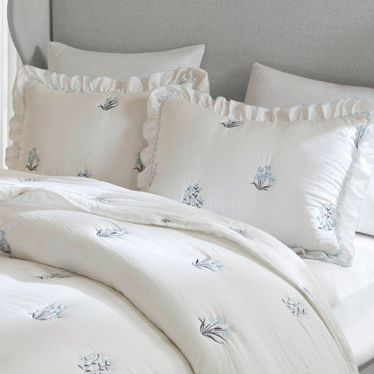Aglaia Quilt Set - Blue