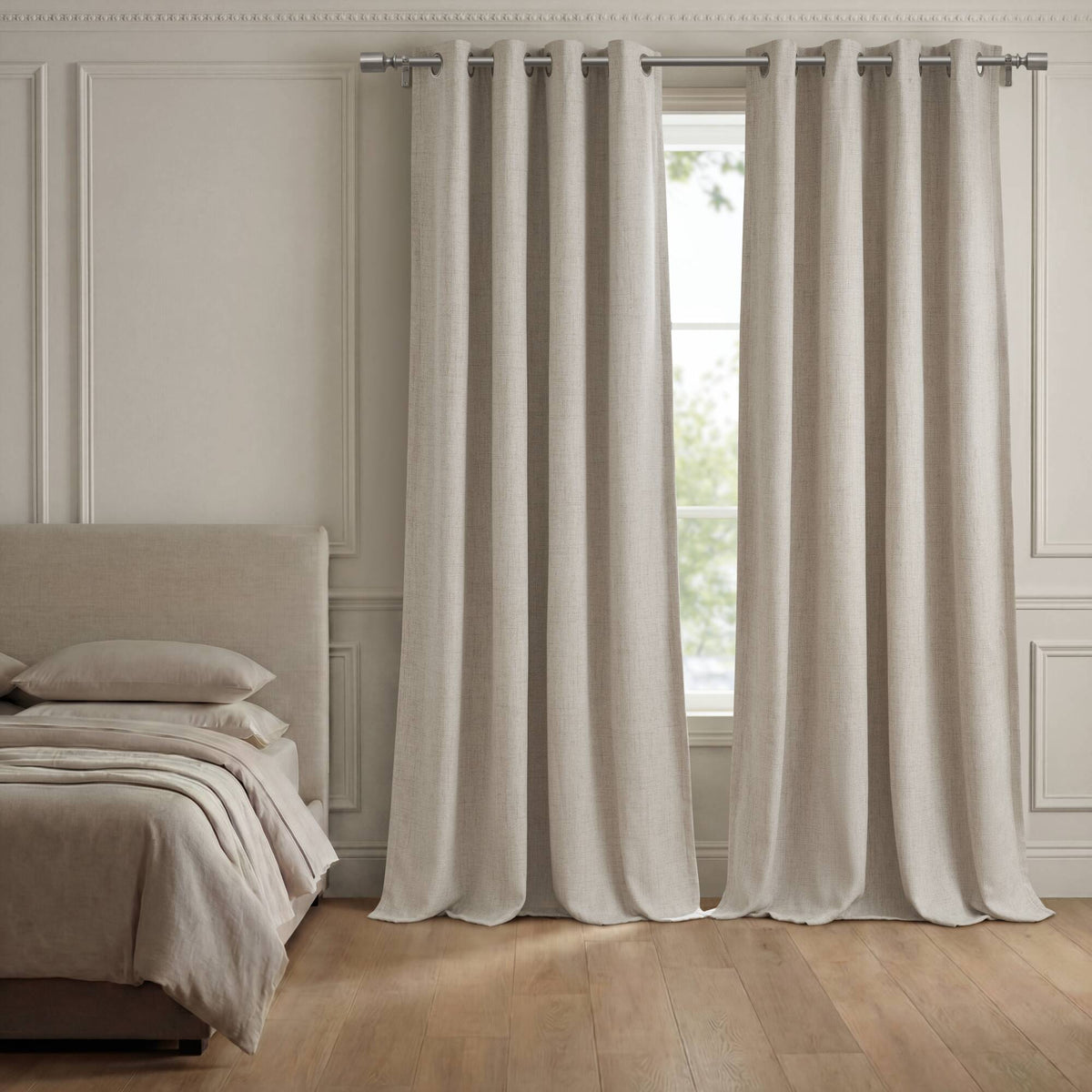 Mira Total Blackout Window Panel - Neutral