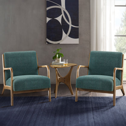 Novak Lounge Chair Set of 2 - Teal