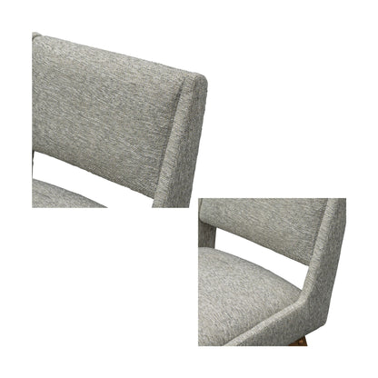 Boomerang Counter Stool - Light Grey