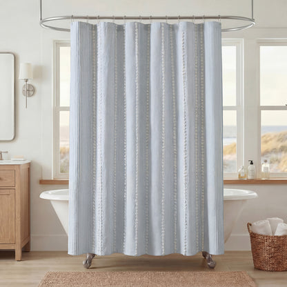 Anslee Shower Curtain - Blue