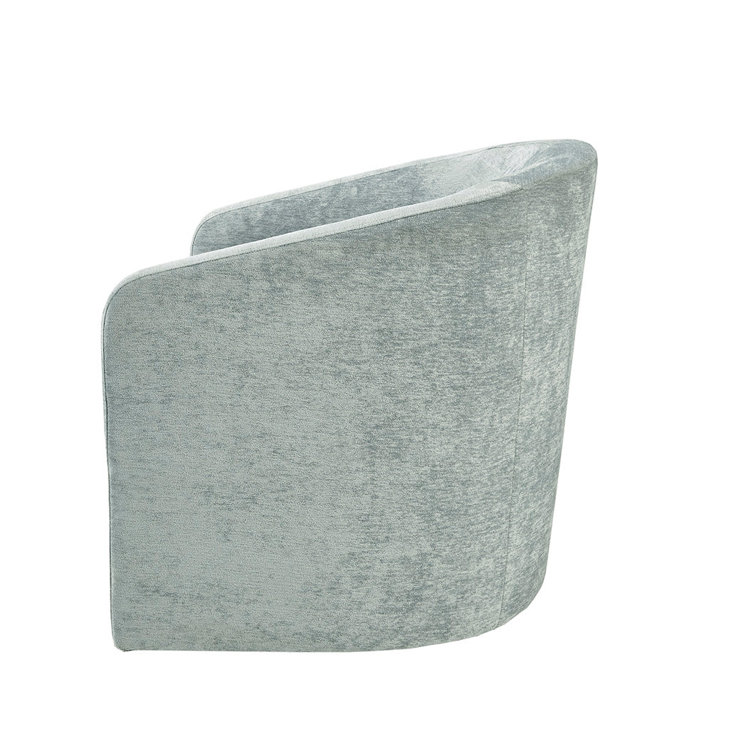 Amber Swivel Chair - Light Blue