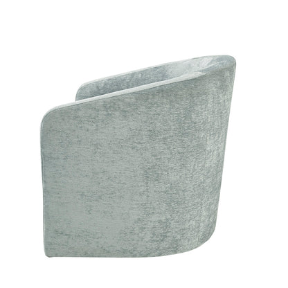 Amber Swivel Chair - Light Blue