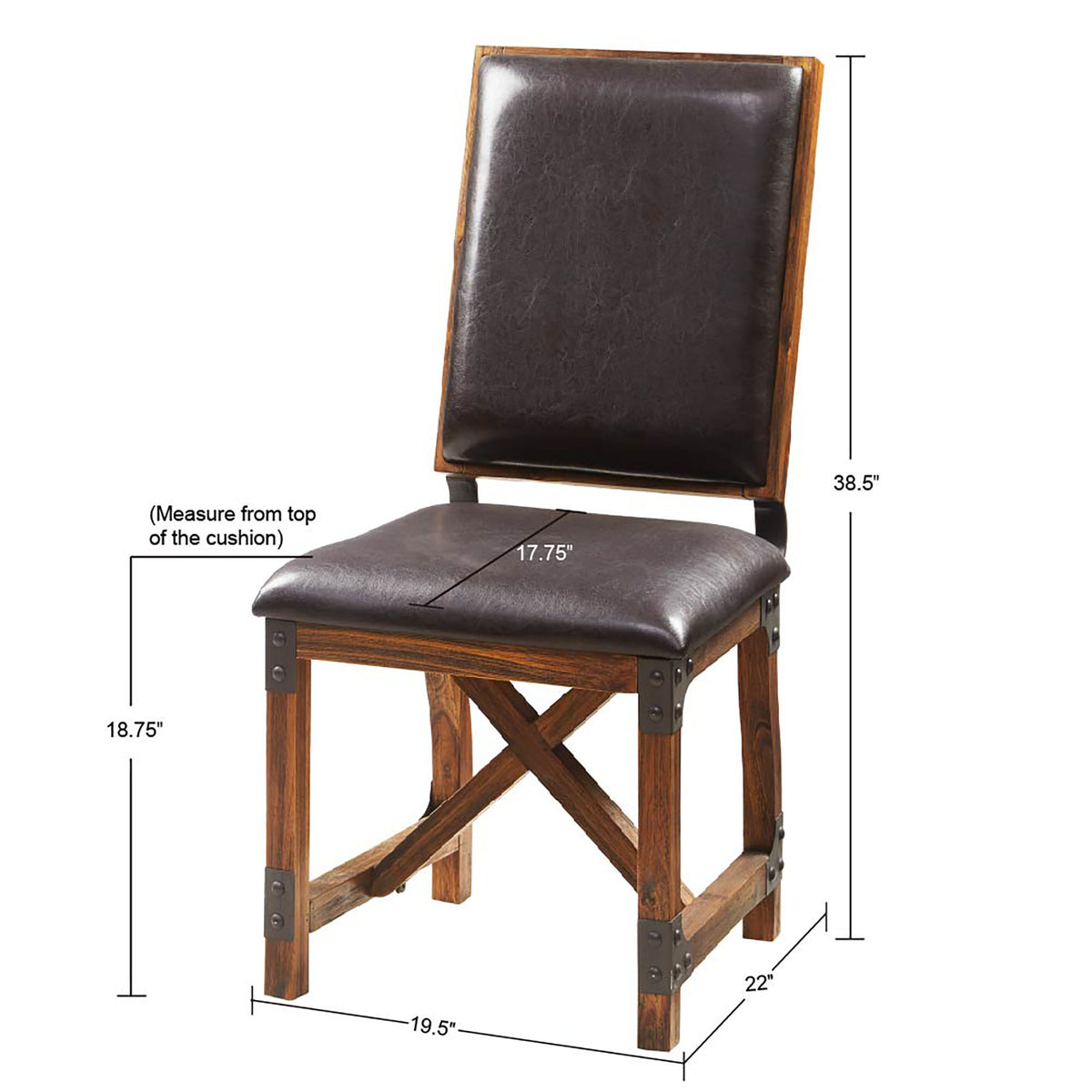 Lancaster Dining Chair - Chocolate