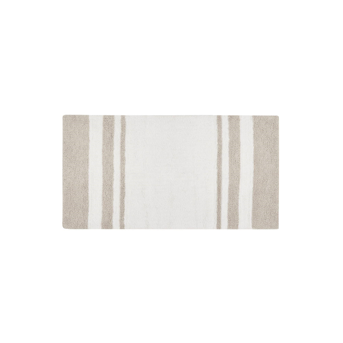 Spa Cotton Reversible Bath Rug - Taupe